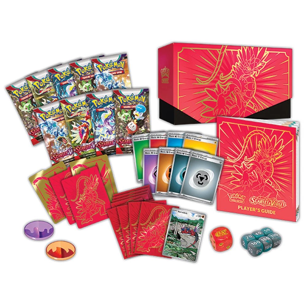 Pokemon TCG: Pokemon TCG: Scarlet & Violet - Elite Trainer Box (Scarlet) 2 Pokemon TCG: Pokemon TCG: Scarlet & Violet - Elite Trainer Box (Scarlet) - Image 2
