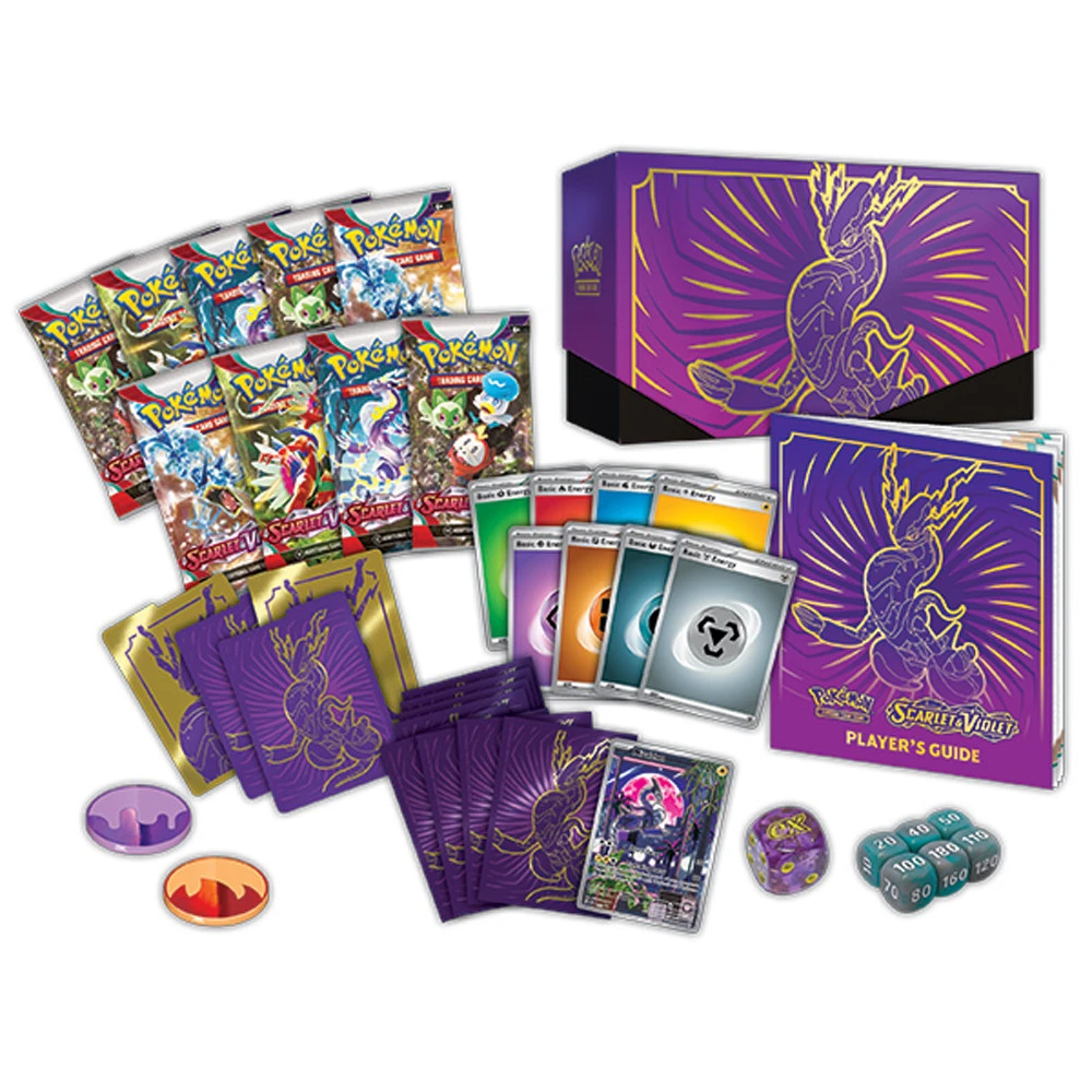 Pokemon TCG: Pokemon TCG: Scarlet & Violet - Elite Trainer Box (Violet) 2 Pokemon TCG: Pokemon TCG: Scarlet & Violet - Elite Trainer Box (Violet) - Image 2