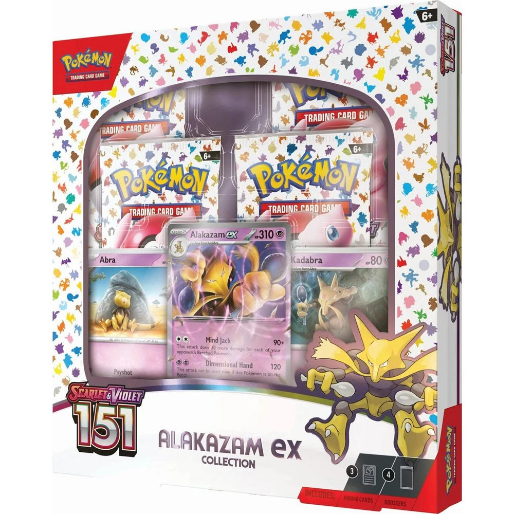 Pokemon TCG: Scarlet & Violet 151 - Alakazam Ex Collection (Preorder) 1 Pokemon TCG: Scarlet & Violet 151 - Alakazam Ex Collection (Preorder)