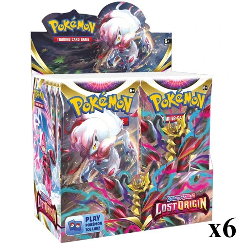 Pokemon TCG: Sword & Shield: Lost Origin - Booster Case (6) 1 Pokemon TCG: Sword & Shield: Lost Origin - Booster Case (6)