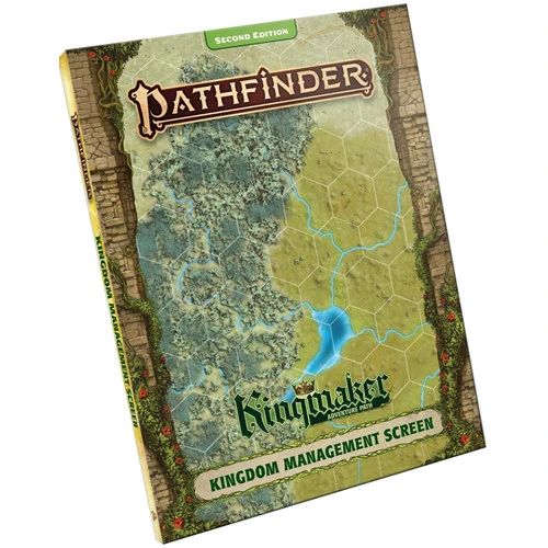 Pathfinder 2E RPG: Kingmaker Kingdom Management Screen 1 Pathfinder 2E RPG: Kingmaker Kingdom Management Screen