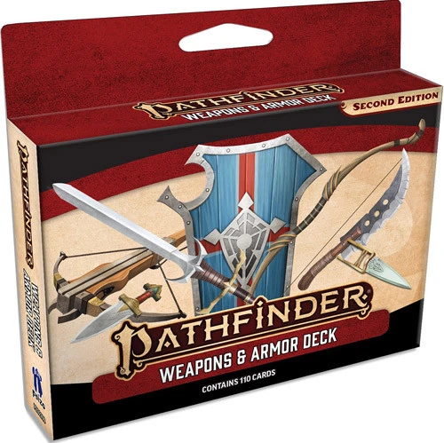 Pathfinder 2E RPG: Weapons & Armor Deck 1 Pathfinder 2E RPG: Weapons & Armor Deck