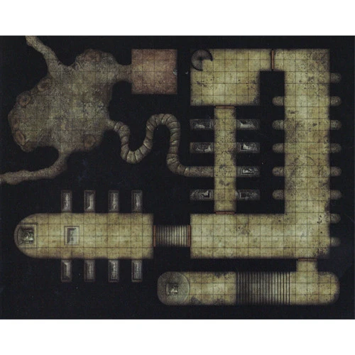 Pathfinder 2E RPG: Flip-Mat - Shadows At Sundown 2 Pathfinder 2E RPG: Flip-Mat - Shadows At Sundown - Image 2