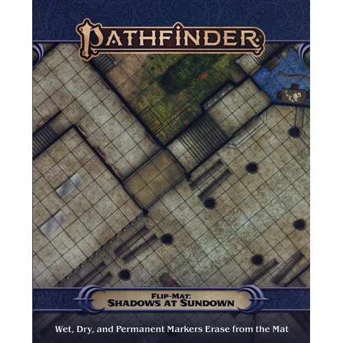 Pathfinder 2E RPG: Flip-Mat - Shadows At Sundown 1 Pathfinder 2E RPG: Flip-Mat - Shadows At Sundown