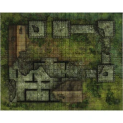 Pathfinder 2E RPG: Flip-Mat - Swamp Ruins -Wizgame Sales pzo30126 3