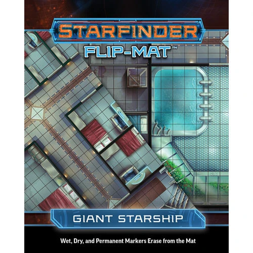 Starfinder RPG: Flip-Mat - Giant Starship 1 Starfinder RPG: Flip-Mat - Giant Starship
