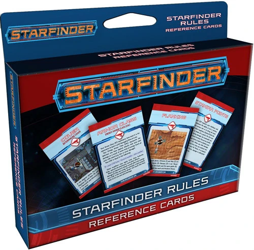 Starfinder RPG: Rules Reference Cards Deck 1 Starfinder RPG: Rules Reference Cards Deck