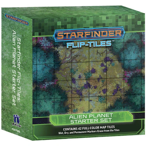 Starfinder RPG: Flip-Tiles - Alien Planet Starter Set 1 Starfinder RPG: Flip-Tiles - Alien Planet Starter Set