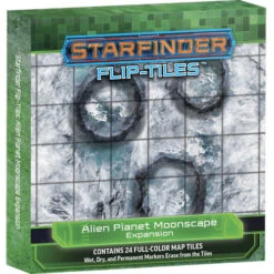Starfinder RPG: Flip-Tiles - Alien Planet Moonscape Expansion