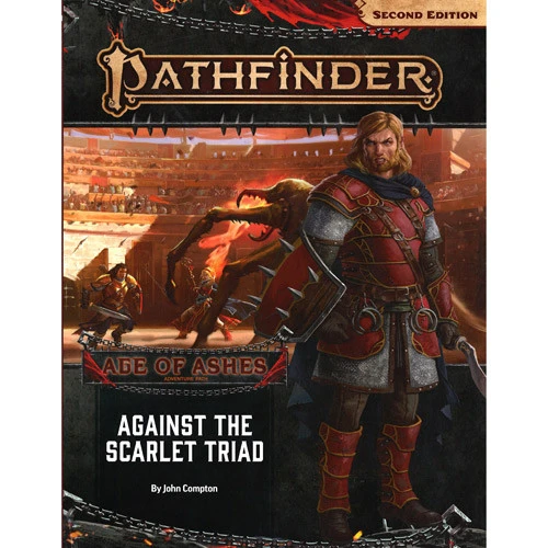 Pathfinder 2E RPG: Adventure Path - Against The Scarlet Triad (Age Of Ashes 5 Of 6) 1 Pathfinder 2E RPG: Adventure Path - Against The Scarlet Triad (Age Of Ashes 5 Of 6)
