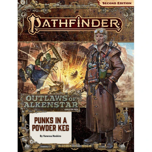 Pathfinder 2E RPG: Adventure Path - Punks In A Powder Keg (Outlaws Of Alkenstar 1 Of 3) 1 Pathfinder 2E RPG: Adventure Path - Punks In A Powder Keg (Outlaws Of Alkenstar 1 Of 3)