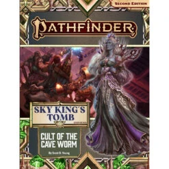 Pathfinder 2E RPG: Adventure Path - Cult Of The Cave Worm (Sky King's Tomb 2 Of 3) (New Arrival)