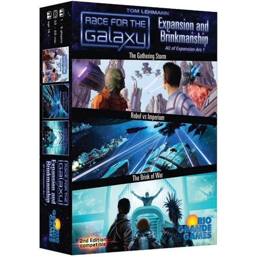 Rio-Grande-Games Race For The Galaxy: Expansion & Brinkmanship 1 Rio-Grande-Games Race For The Galaxy: Expansion & Brinkmanship