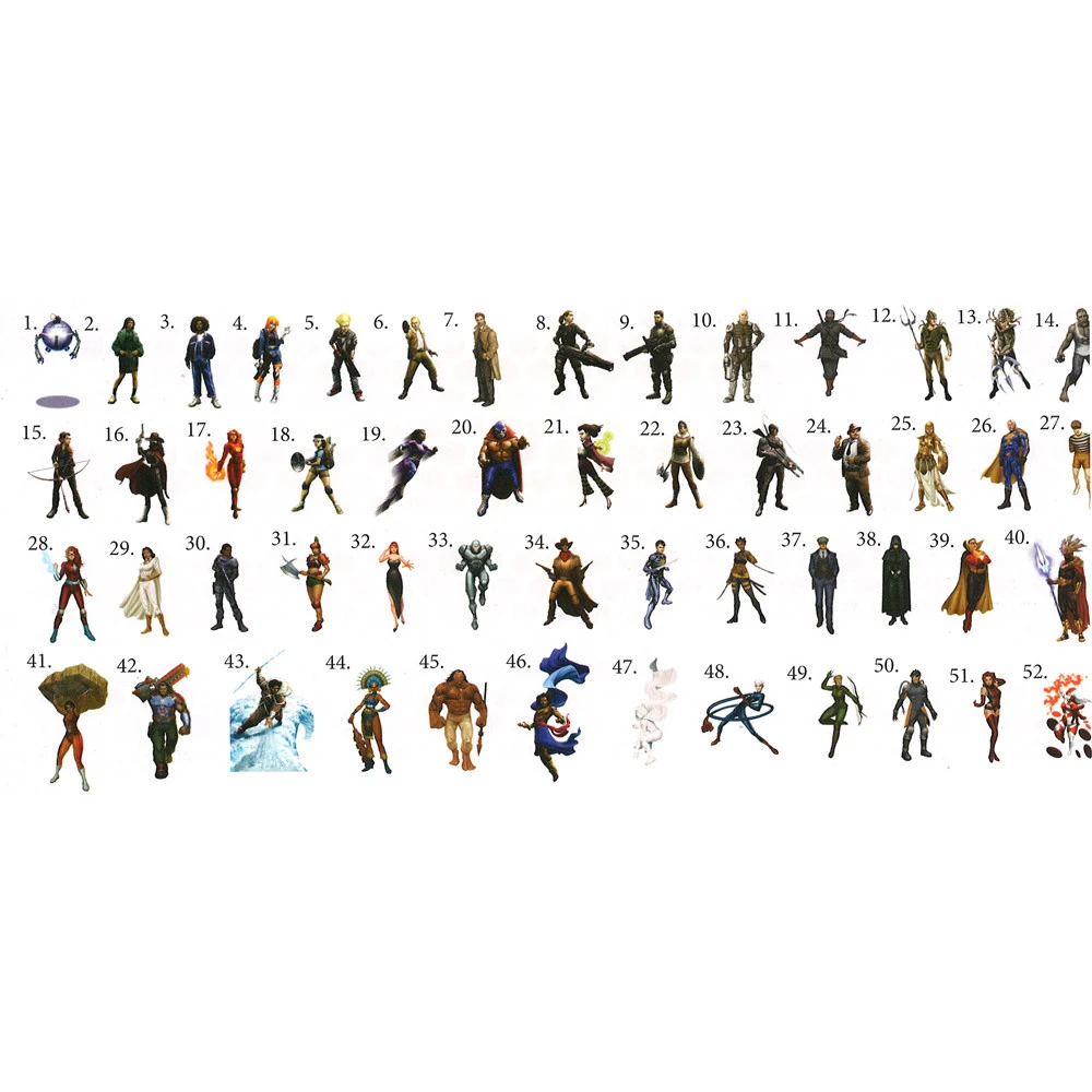 Savage Worlds RPG: Adventure Edition - Super Powers Pawn Set 2 Savage Worlds RPG: Adventure Edition - Super Powers Pawn Set - Image 2