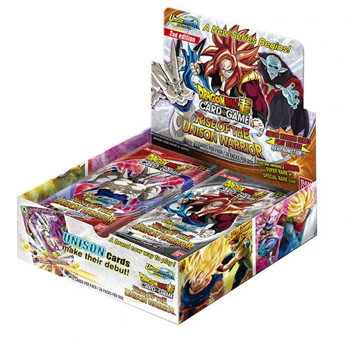Bandai Dragon Ball Super TCG: Rise Of The Unison Warrior 1 (2nd Edition) - Booster Box (24) 1 Bandai Dragon Ball Super TCG: Rise Of The Unison Warrior 1 (2nd Edition) - Booster Box (24)