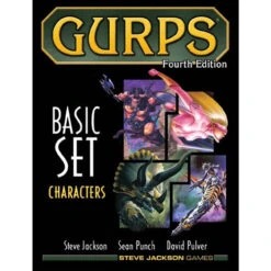 Steve Jackson Games GURPS 4E RPG: Basic Set - Characters (Hardcover)