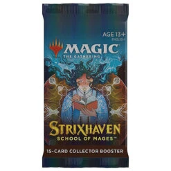 Wizards Of The Coast Magic The Gathering: Strixhaven: School Of Mages - Collector Booster Pack (Last Chance)