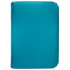 Ultra Pro 4-Pocket Zippered Pro-Binder: Vivid Teal (Clearance)