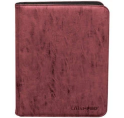 Ultra Pro Binder: Premium 9-Pocket PRO-Binder - Suede Ruby