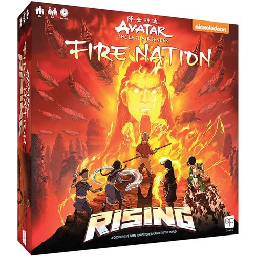 USAopoly Avatar The Last Air Bender: Fire Nation Rising 1 USAopoly Avatar The Last Air Bender: Fire Nation Rising