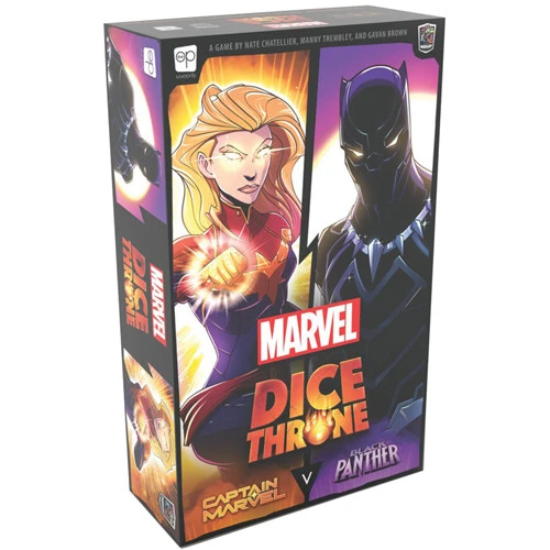 USAopoly Marvel Dice Throne: 2-Hero Box - Captain Marvel Vs Black Panther 1 USAopoly Marvel Dice Throne: 2-Hero Box - Captain Marvel Vs Black Panther