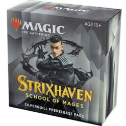 Wizards Of The Coast Magic The Gathering: Strixhaven: School Of Mages - Silverquill Prerelease Pack