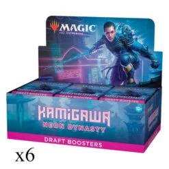 Wizards Of The Coast Magic The Gathering: Kamigawa: Neon Dynasty - Draft Booster Case (6)