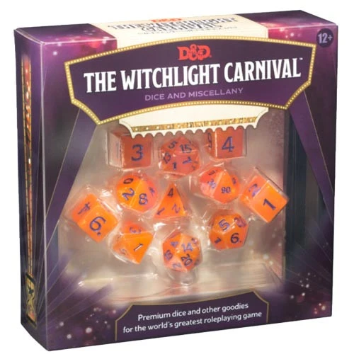 Wizards Of The Coast D&D 5E RPG: The Witchlight Carnival - Dice & Miscellany 1 Wizards Of The Coast D&D 5E RPG: The Witchlight Carnival - Dice & Miscellany