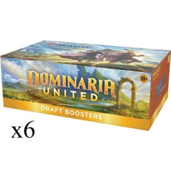 Wizards Of The Coast Magic The Gathering: Dominaria United - Draft Booster Case (6)