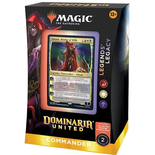 Wizards Of The Coast Magic The Gathering: Dominaria United - Commander Deck - Legends' Legacy 1 Wizards Of The Coast Magic The Gathering: Dominaria United - Commander Deck - Legends' Legacy