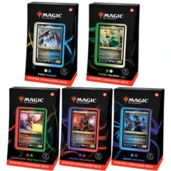 Wizards Of The Coast Magic The Gathering: Starter Commander Deck Set (5)