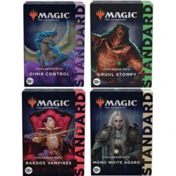 Wizards Of The Coast Magic The Gathering: Challenger Deck 2022 - Set Of 4