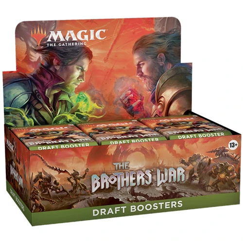 Wizards Of The Coast Magic The Gathering: The Brothers' War - Draft Booster Box (36) 1 Wizards Of The Coast Magic The Gathering: The Brothers' War - Draft Booster Box (36)