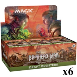 Wizards Of The Coast Magic The Gathering: The Brothers' War - Draft Booster Case (6)