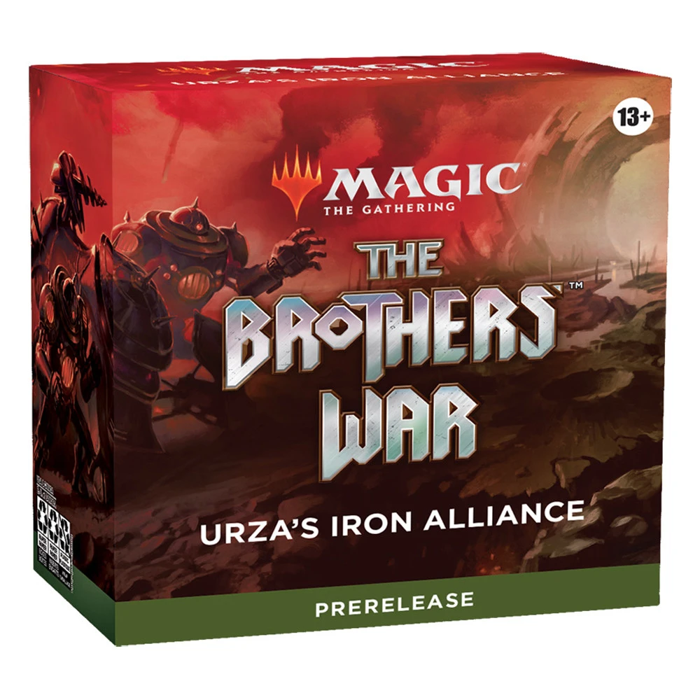 Wizards Of The Coast Magic The Gathering: The Brothers' War - Urza's Iron Alliance Prerelease Pack 1 Wizards Of The Coast Magic The Gathering: The Brothers' War - Urza's Iron Alliance Prerelease Pack