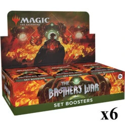 Wizards Of The Coast Magic The Gathering: The Brothers' War - Set Booster Case (6)