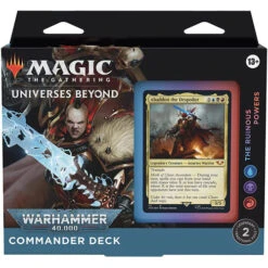 Wizards Of The Coast Magic The Gathering: Universes Beyond: Warhammer 40K Commander Deck - The Ruinous Powers