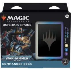 Wizards Of The Coast Magic The Gathering: Universes Beyond: Warhammer 40K Commander Deck - Forces Of The Imperium