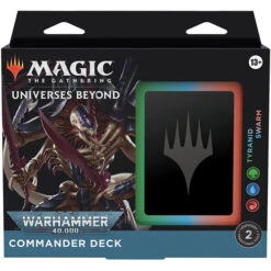 Wizards Of The Coast Magic The Gathering: Universes Beyond: Warhammer 40K Commander Deck - Tyranid Swarm