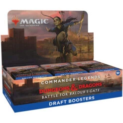 Wizards Of The Coast Magic The Gathering: Commander Legends: Battle For Baldur's Gate - Draft Booster Box (24)