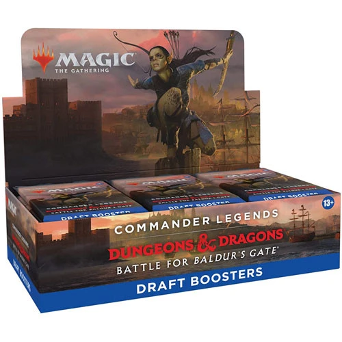 Wizards Of The Coast Magic The Gathering: Commander Legends: Battle For Baldur's Gate - Draft Booster Box (24) 1 Wizards Of The Coast Magic The Gathering: Commander Legends: Battle For Baldur's Gate - Draft Booster Box (24)
