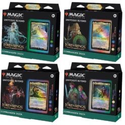 Wizards Of The Coast Magic The Gathering: Tales Of Middle-earth - Commander Deck Set (4)