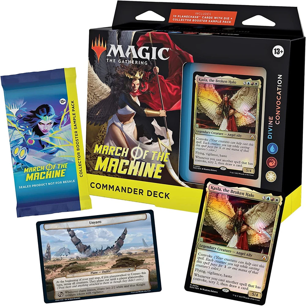 Wizards Of The Coast Magic The Gathering: March Of The Machine Commander Deck Set (5) 3 Wizards Of The Coast Magic The Gathering: March Of The Machine Commander Deck Set (5) - Image 3