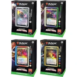 Wizards Of The Coast Magic The Gathering: Commander Masters Commander Deck Set (4) (New Arrival)