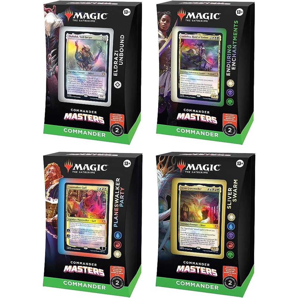 Wizards Of The Coast Magic The Gathering: Commander Masters Commander Deck Set (4) (New Arrival) 1 Wizards Of The Coast Magic The Gathering: Commander Masters Commander Deck Set (4) (New Arrival)