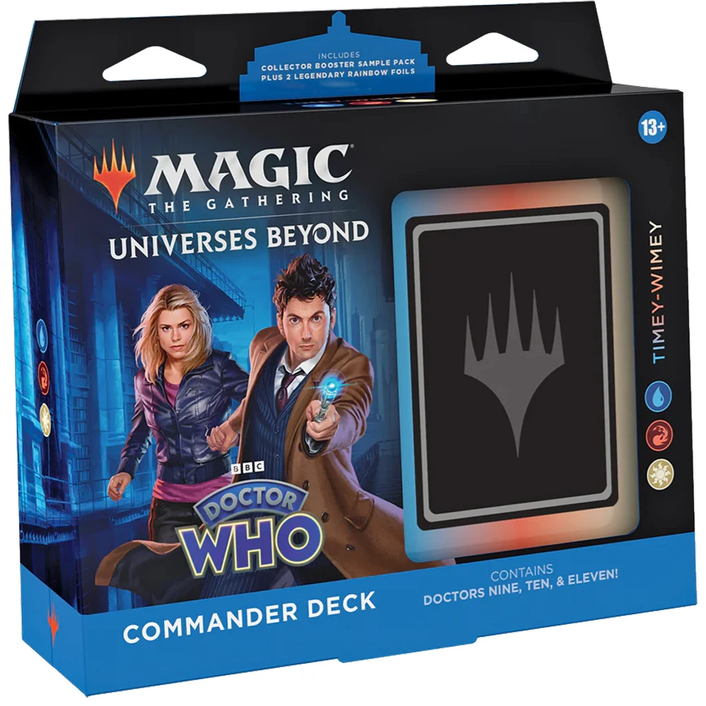Wizards Of The Coast Magic The Gathering: Universes Beyond: Doctor Who Commander Deck - Timey-Wimey (Preorder) 1 Wizards Of The Coast Magic The Gathering: Universes Beyond: Doctor Who Commander Deck - Timey-Wimey (Preorder)