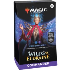 Wizards Of The Coast Magic The Gathering: Wilds Of Eldraine Commander Deck - Fae Dominion (Preorder)