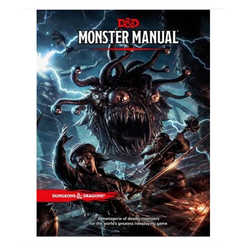 Wizards Of The Coast D&D 5E RPG: Monster Manual (Hardcover) 1 Wizards Of The Coast D&D 5E RPG: Monster Manual (Hardcover)