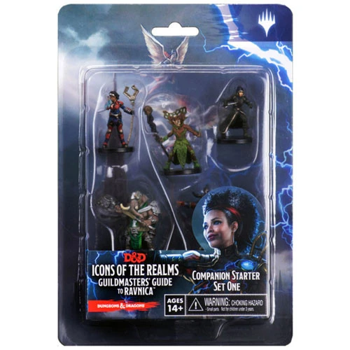 D&D Icons Of The Realms Miniatures: Guildmasters' Guide To Ravnica - Companion Starter Set 1 1 D&D Icons Of The Realms Miniatures: Guildmasters' Guide To Ravnica - Companion Starter Set 1