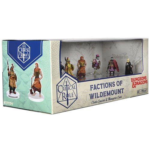 Critical Role Painted Figures: Factions Of Wildemount - Clovis Concord & Menagerie Coast 1 Critical Role Painted Figures: Factions Of Wildemount - Clovis Concord & Menagerie Coast